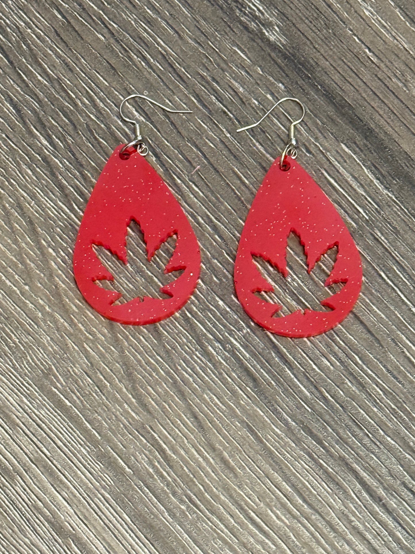 Earring - Hemp Leaf