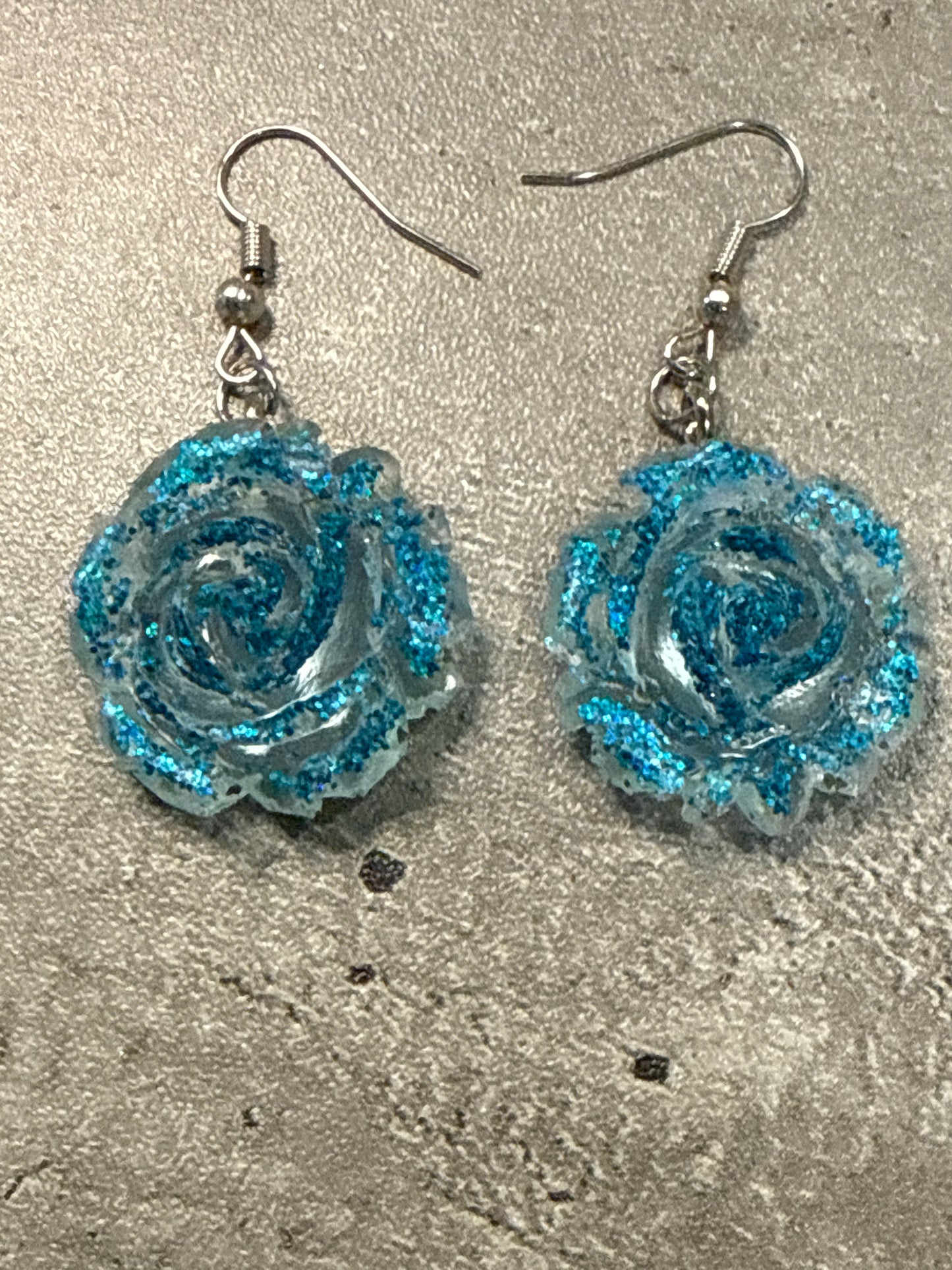 Rose Dangle Earrings