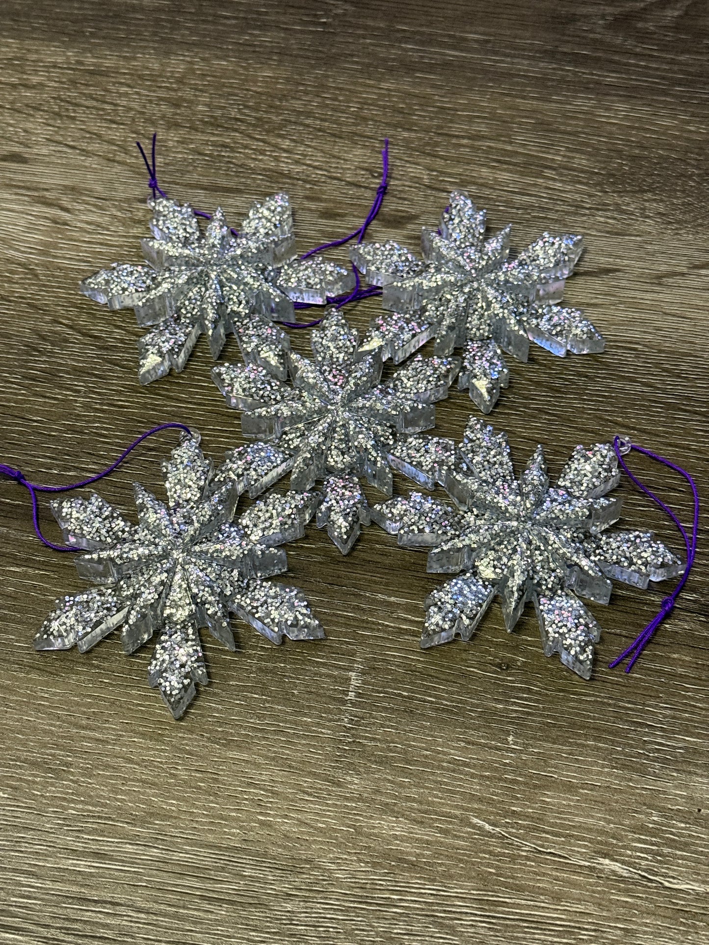 Snowflake Christmas Ornaments - Lg