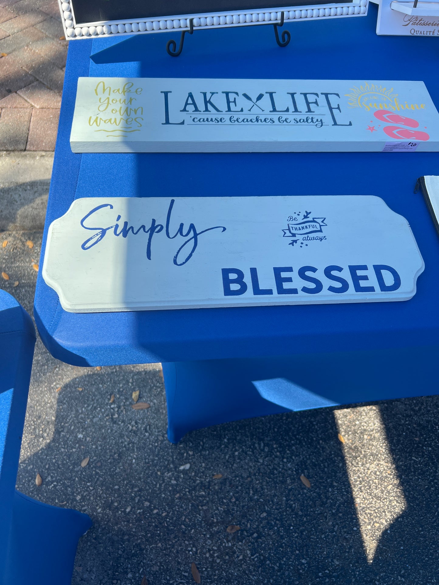Simply Blessed Sign