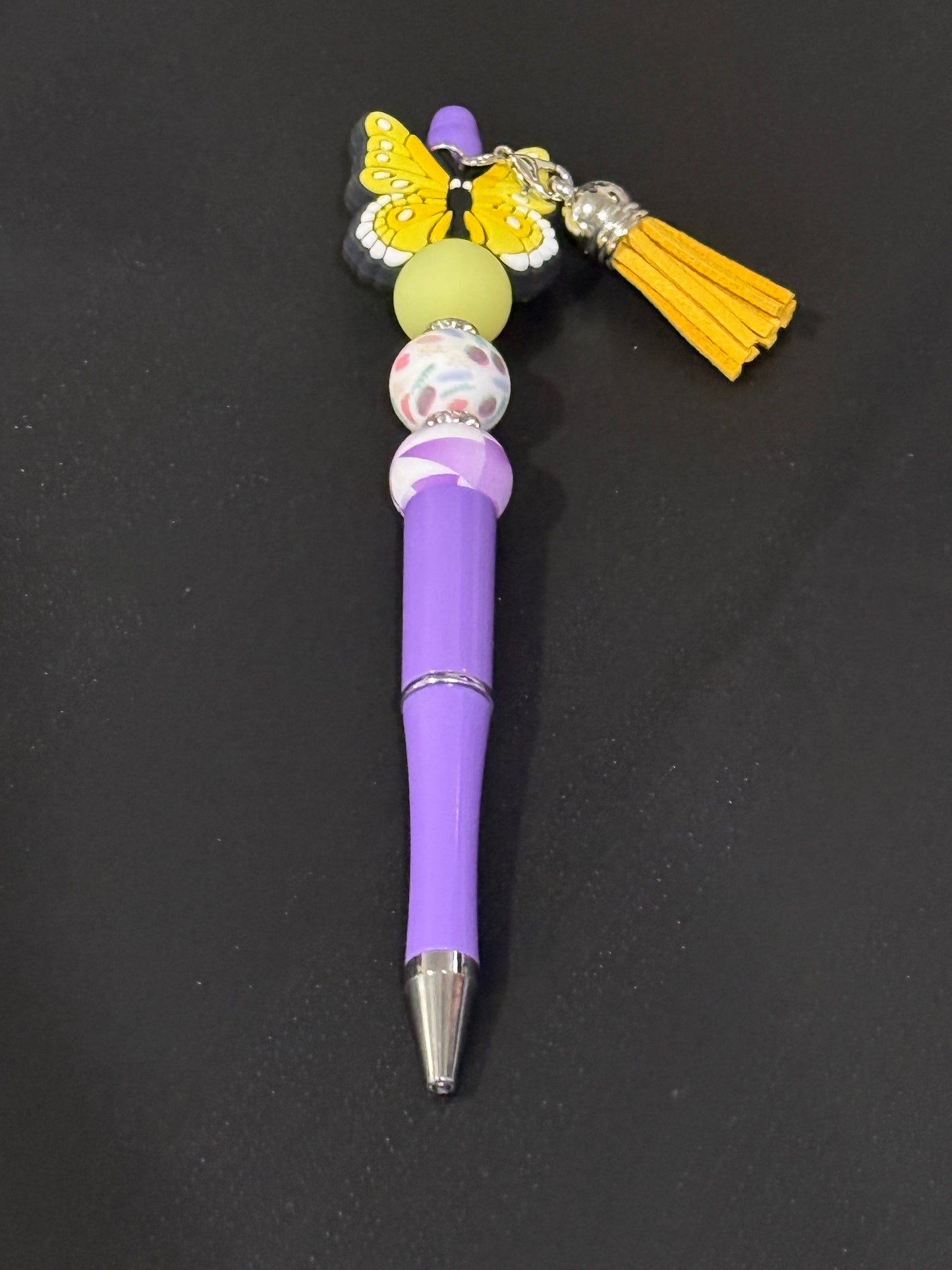 Beaded Butterfly Pen