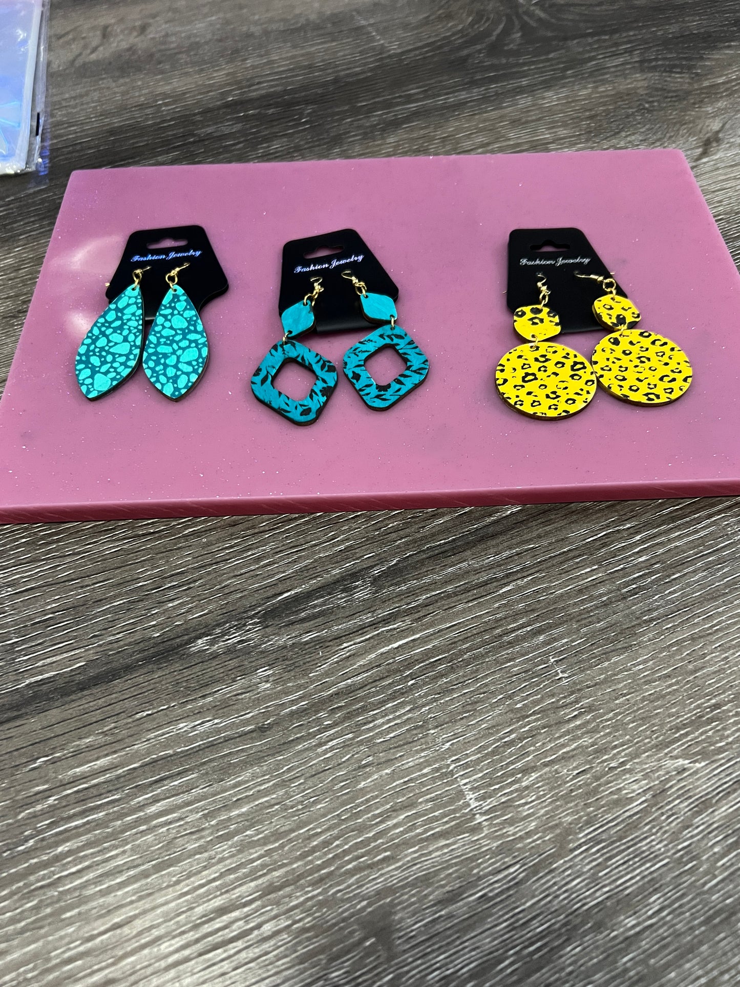 Earrings - Wooden