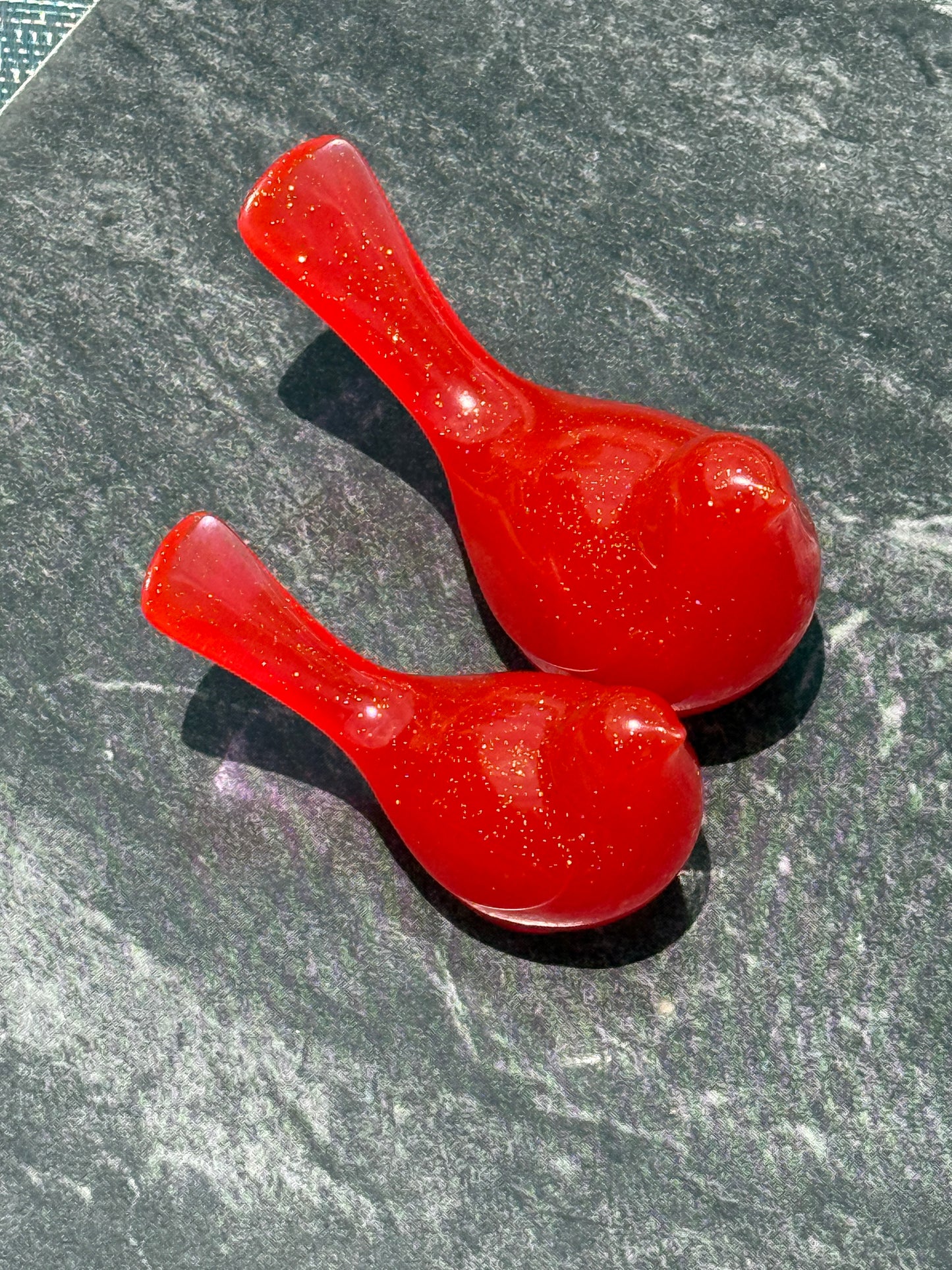 Mama and Baby Bird figurines