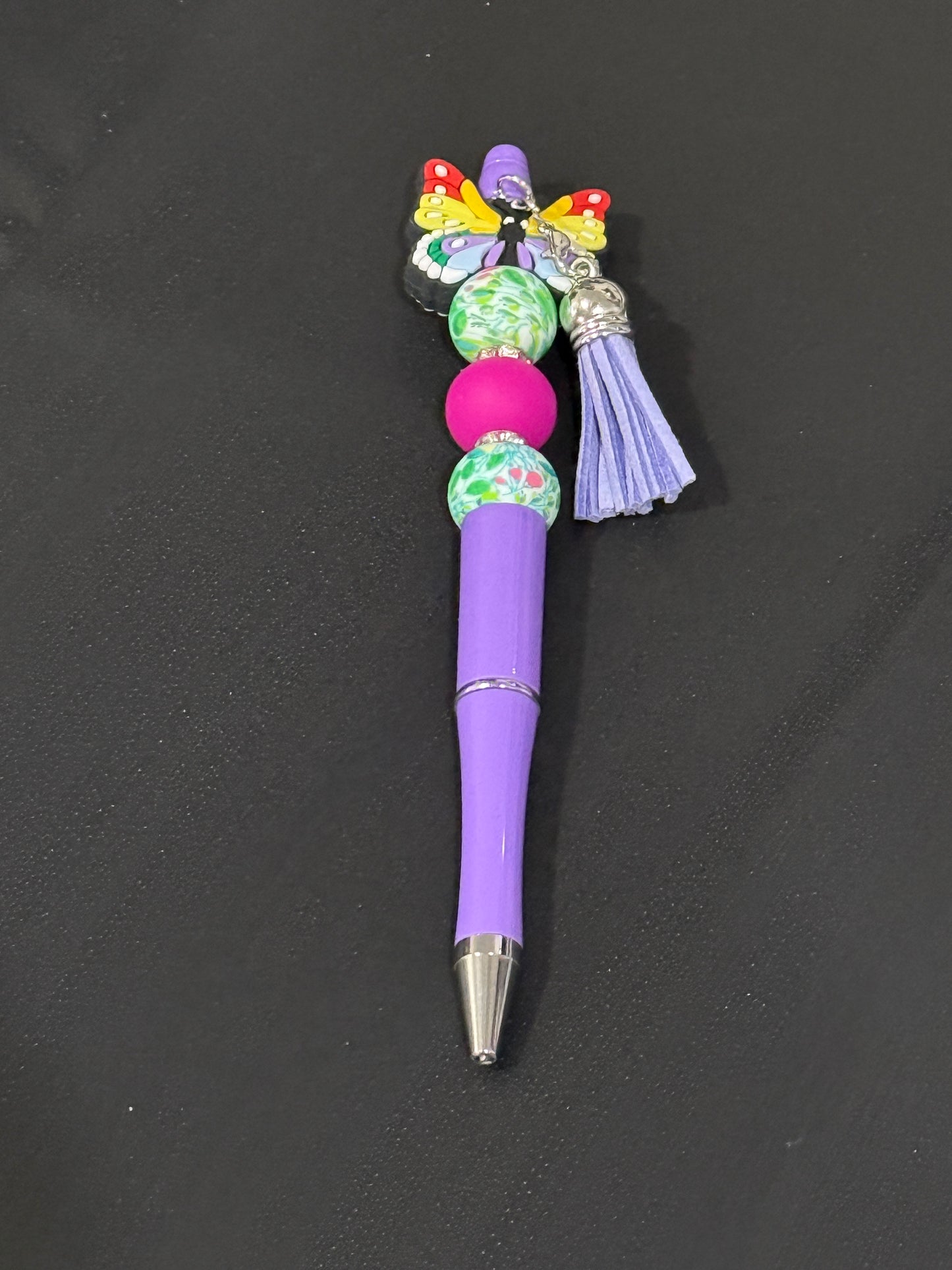 Beaded Butterfly Pen
