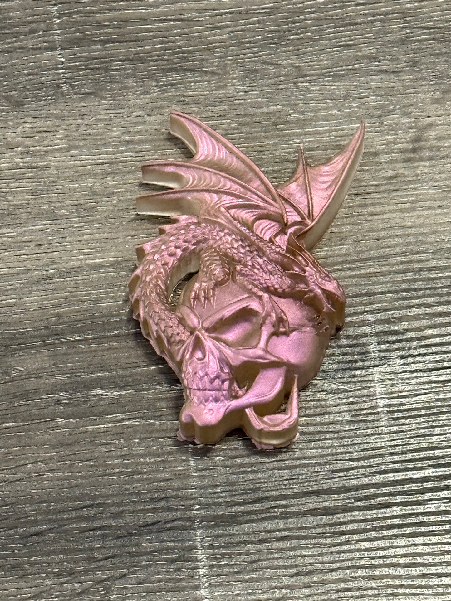 Dragon on Skull