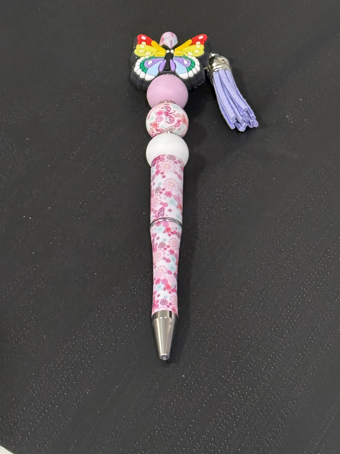 Beaded Butterfly Pen