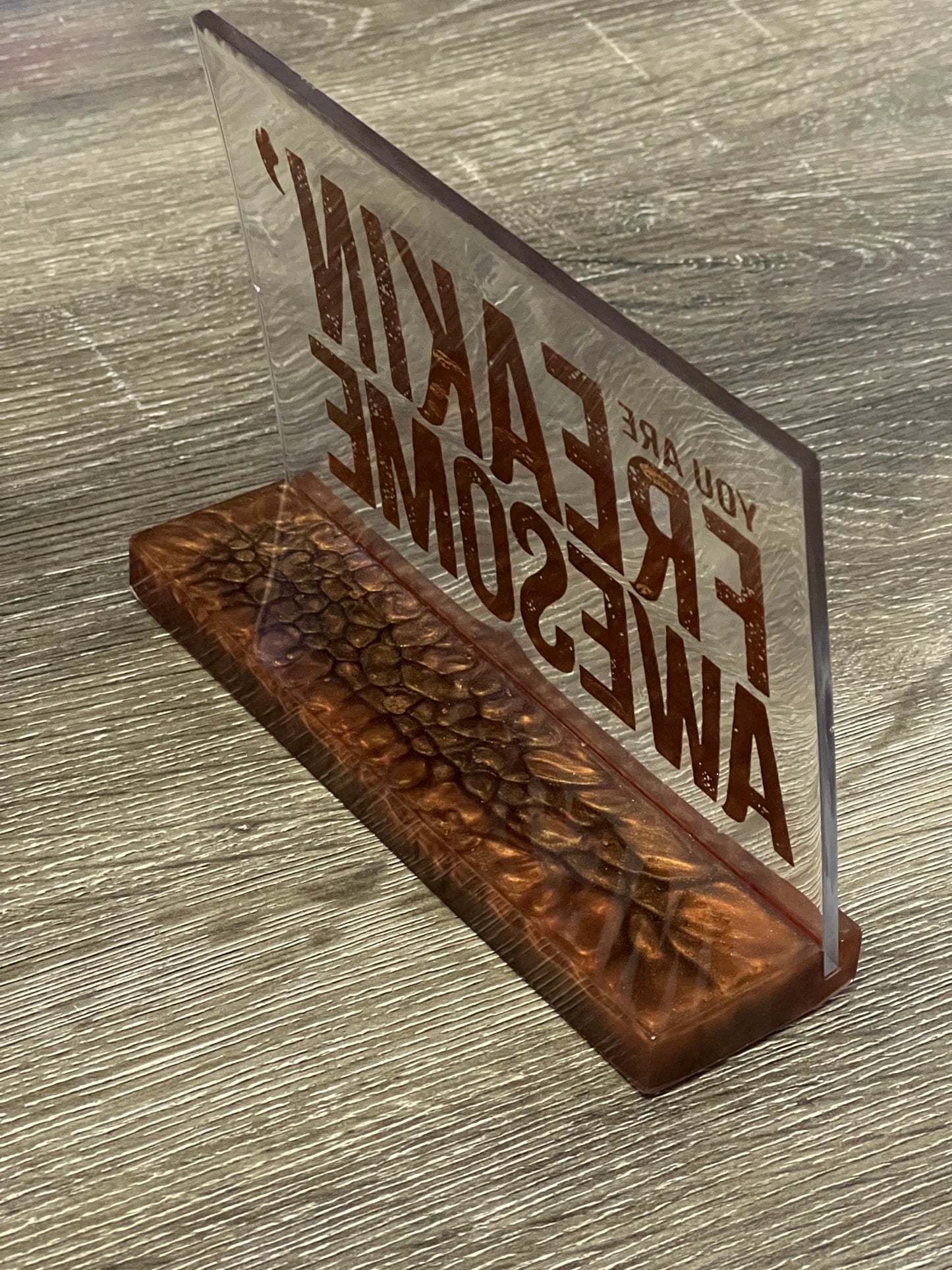 Encouraging Words plaque