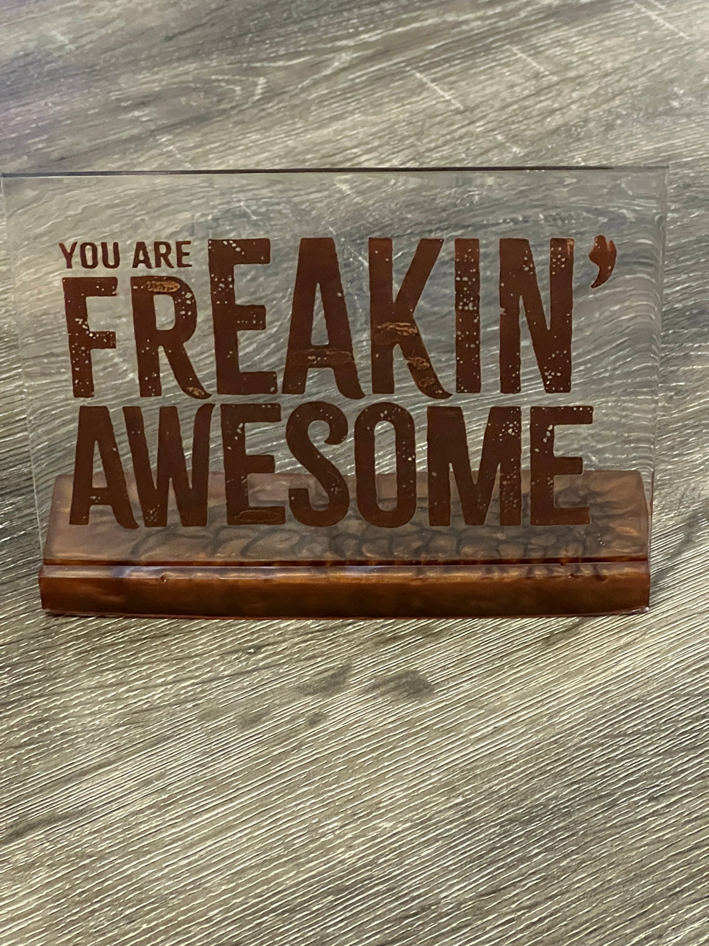 Encouraging Words plaque