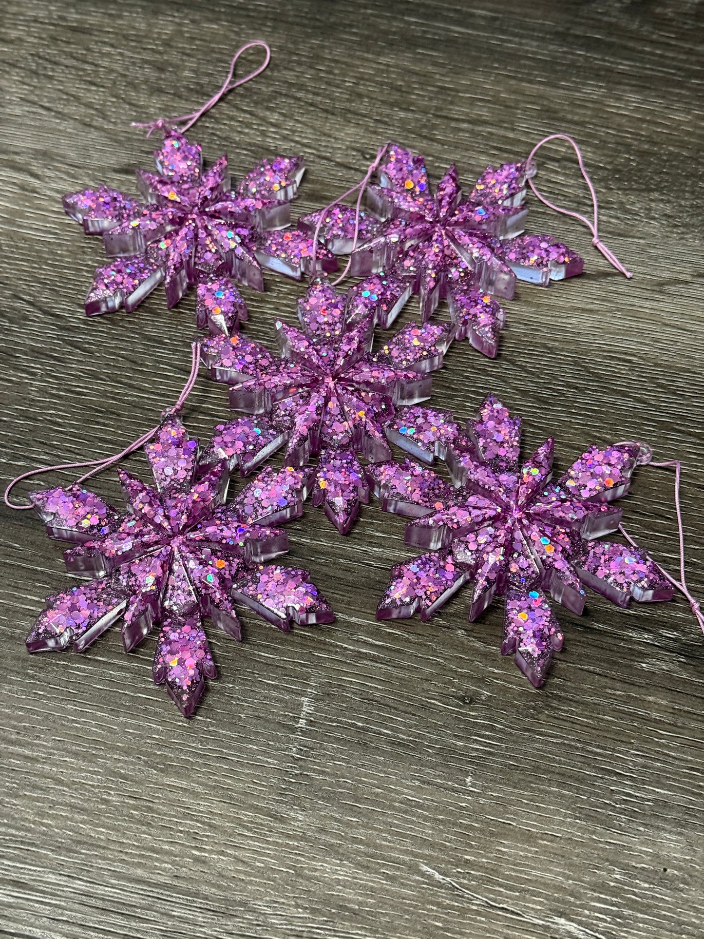 Snowflake Christmas Ornaments - Lg