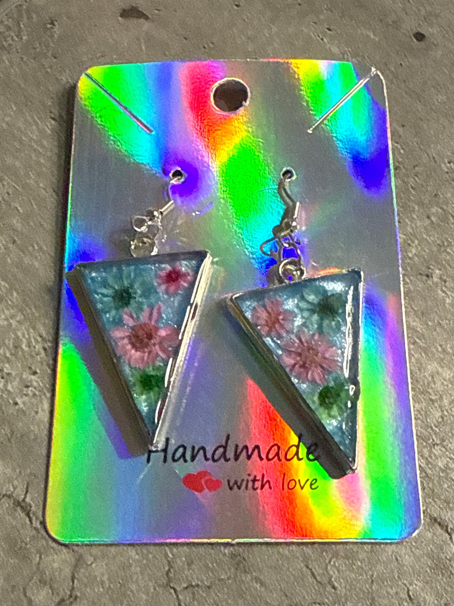 Bezel Earrings