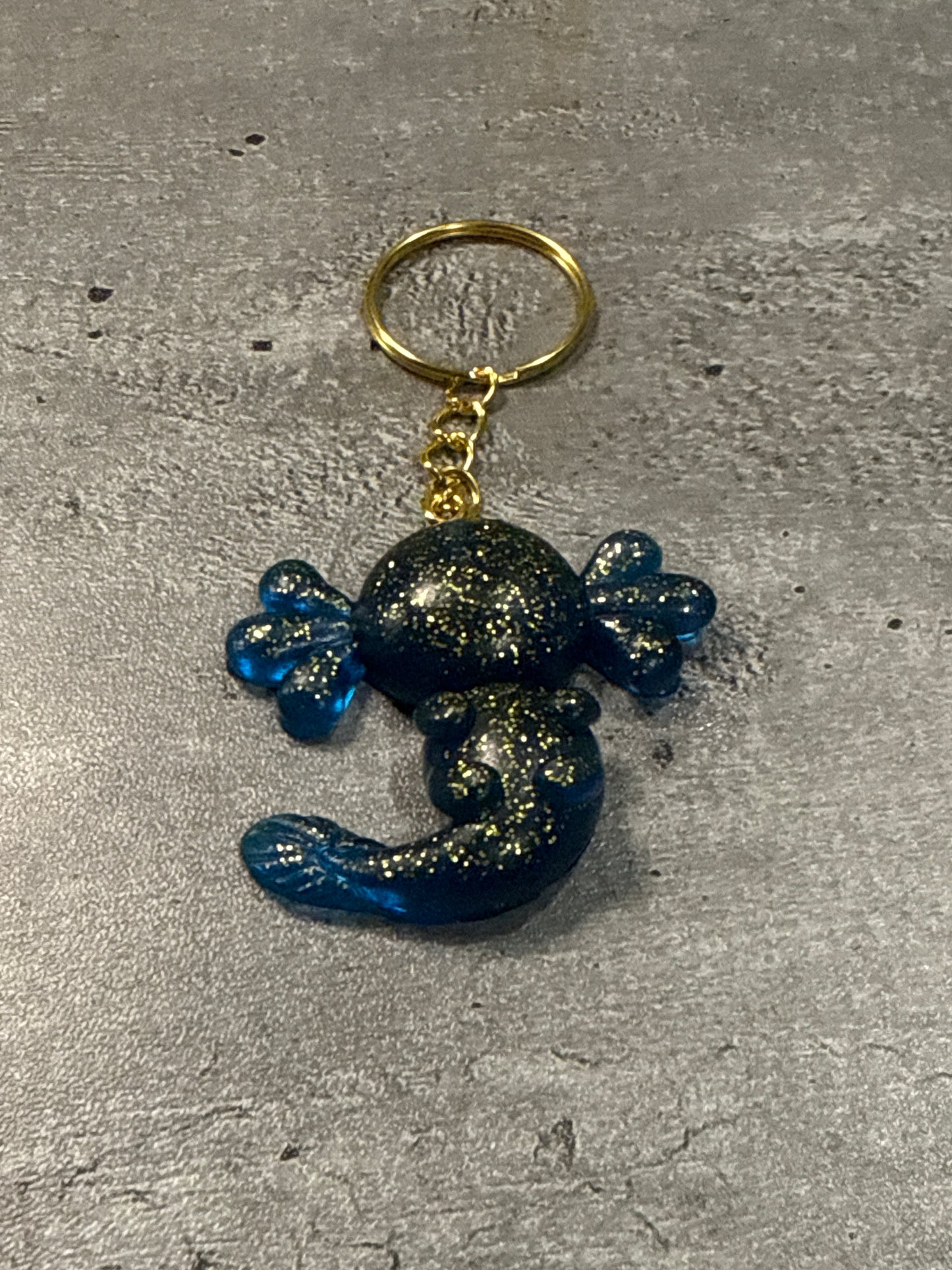 Axolotl Keychain