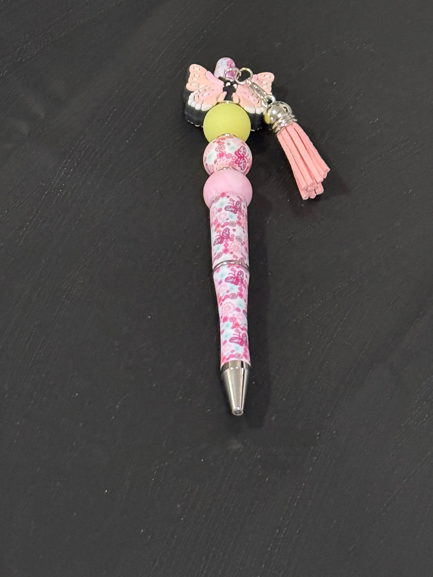Beaded Butterfly Pen