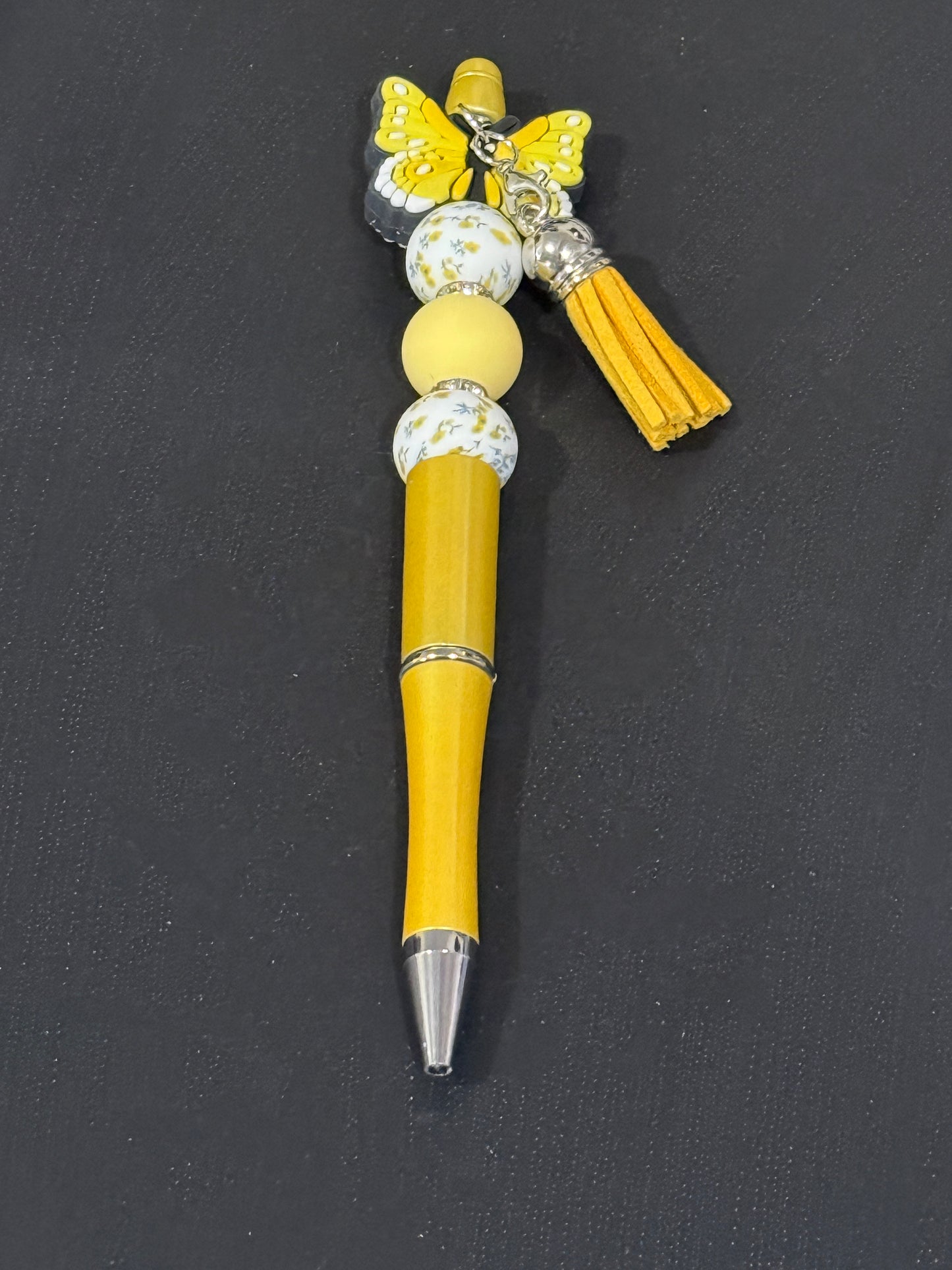 Beaded Butterfly Pen