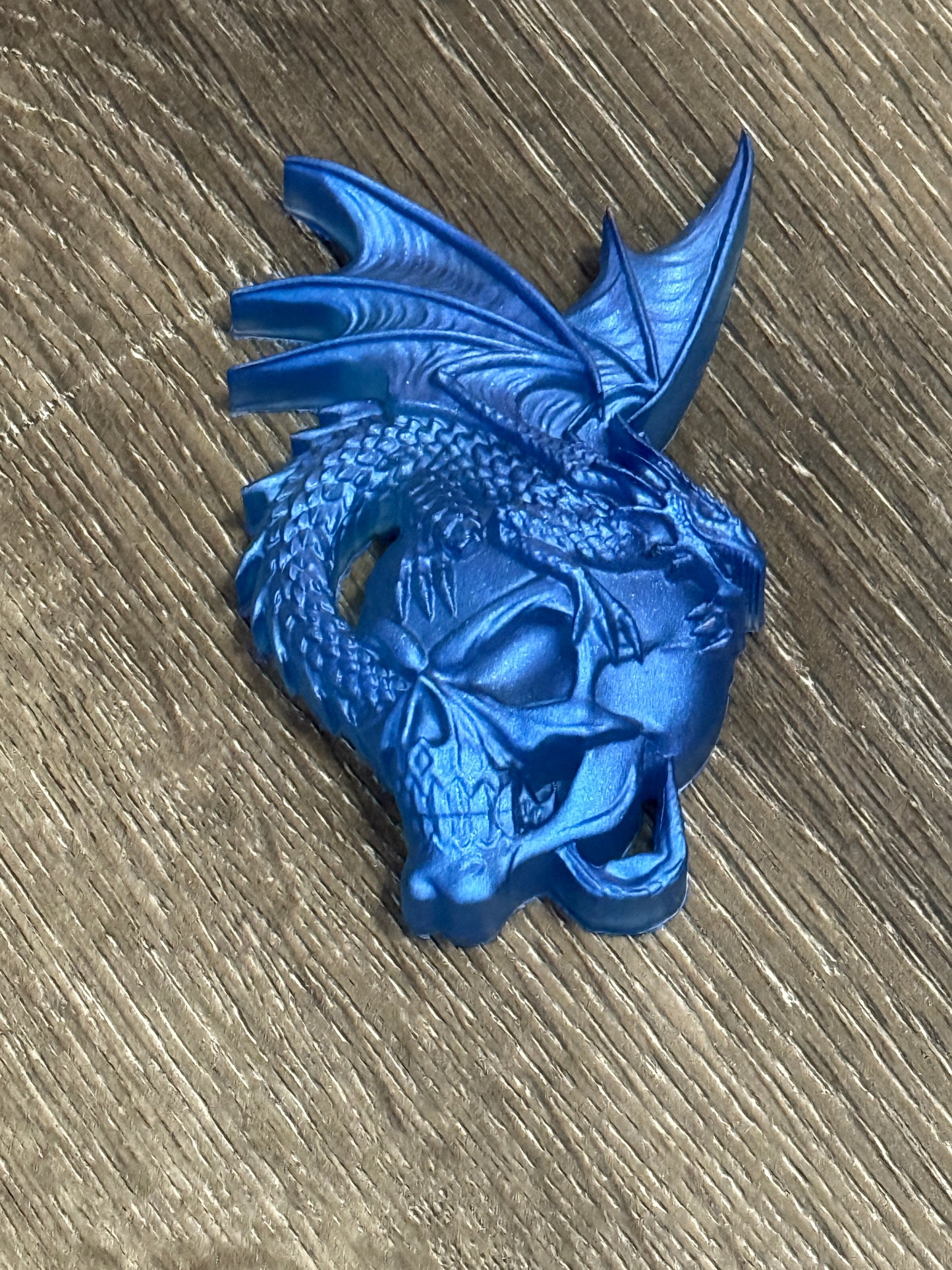 Dragon on Skull