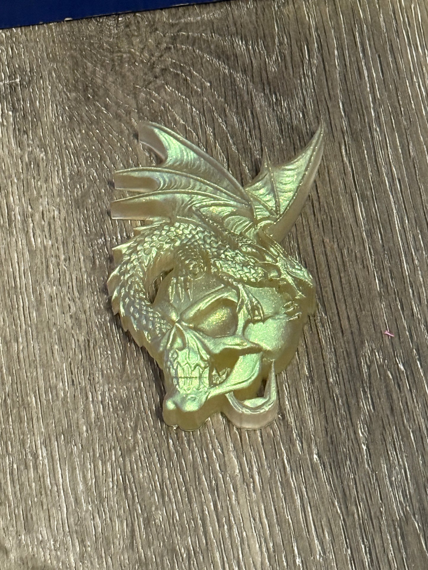 Dragon on Skull