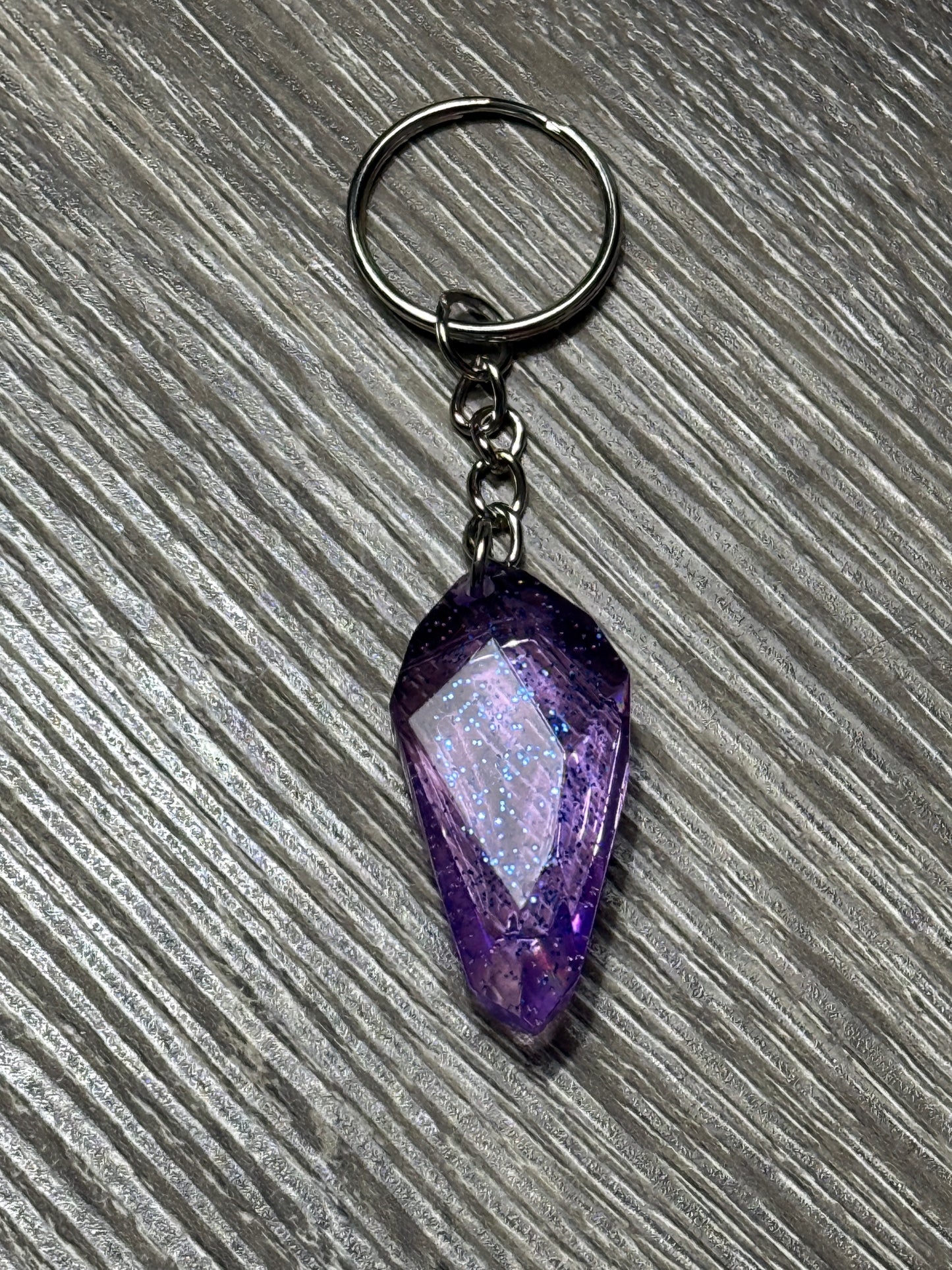Abstract Pendant Keychain