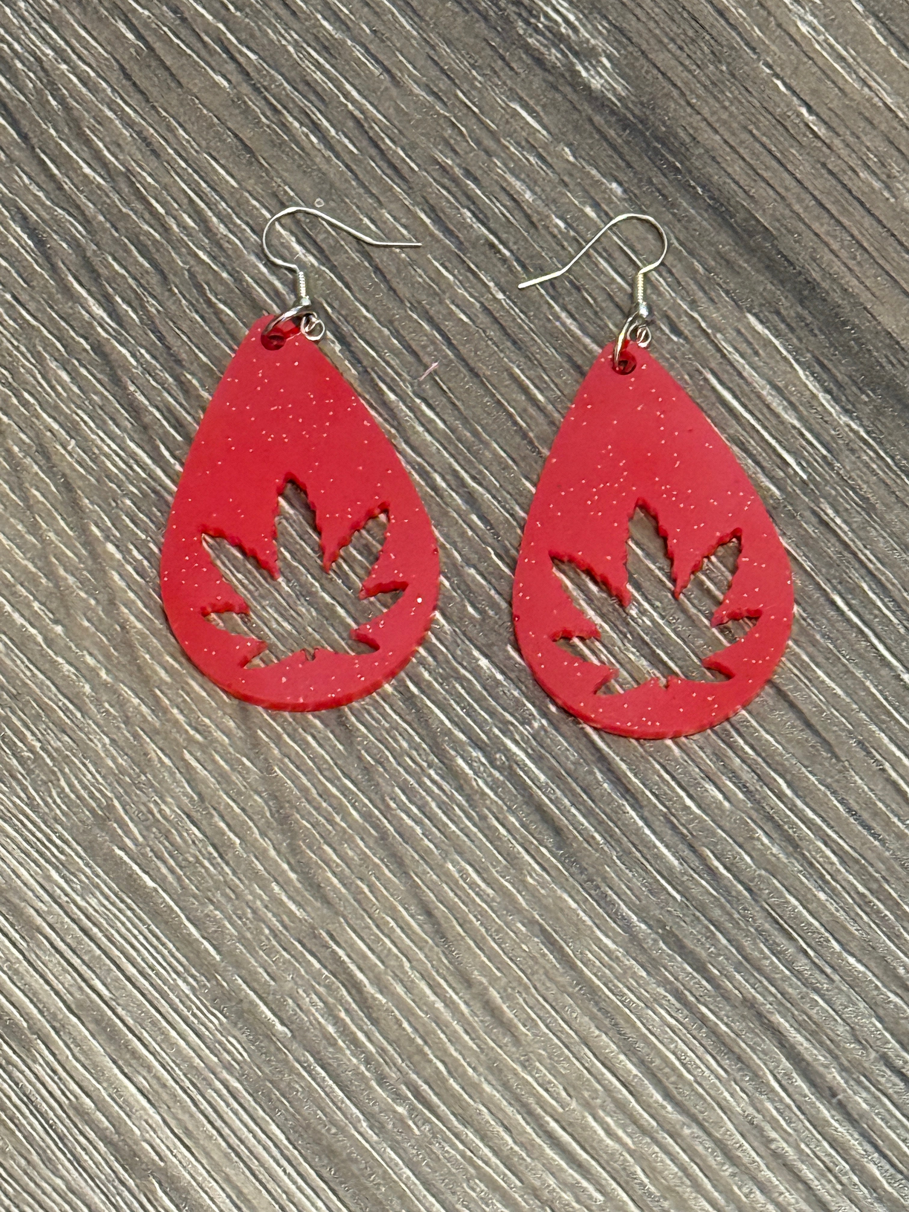 Earring - Hemp Leaf