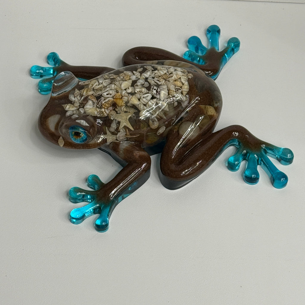 Frog Figurine - Giant - Ocean Theme