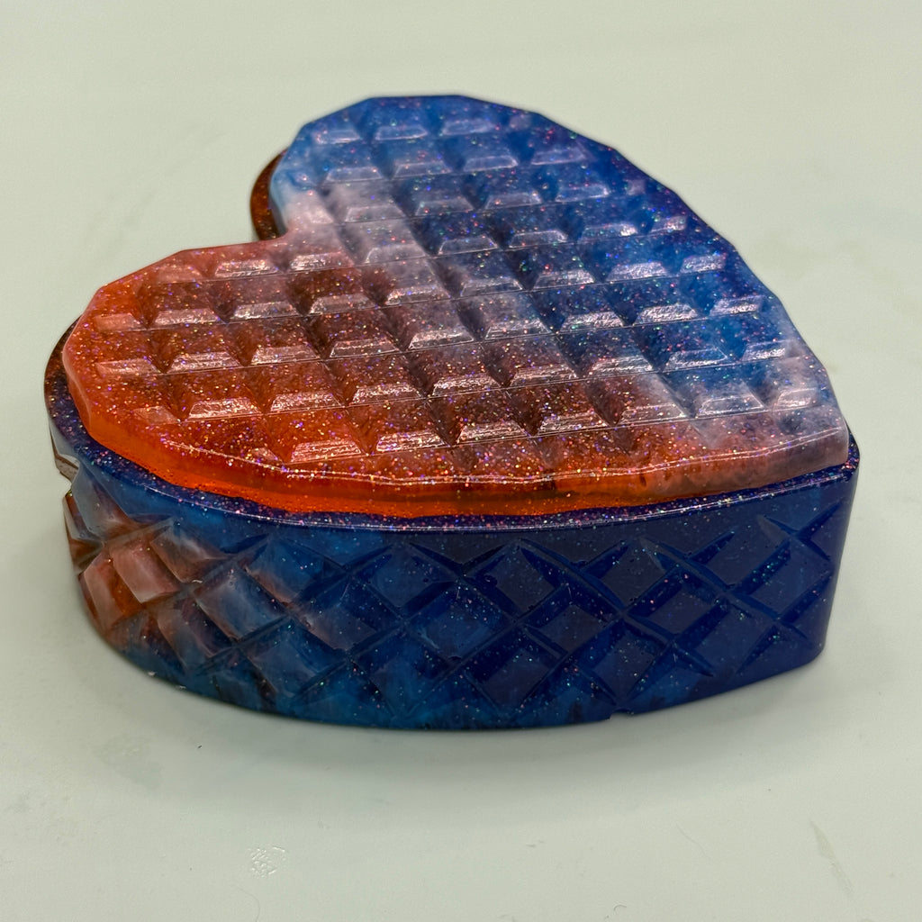 Freedom Heart Trinket Dish with Lid