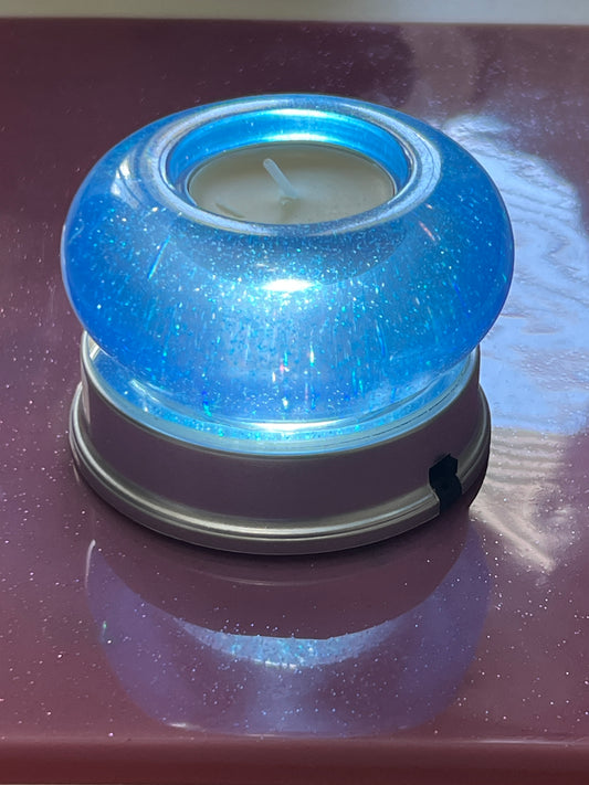 Tea light candle holder - Round, small
