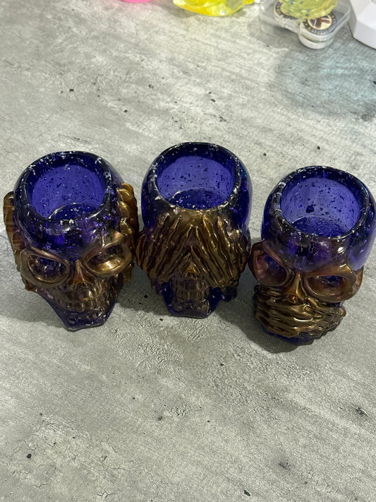No Evil Skeleton set