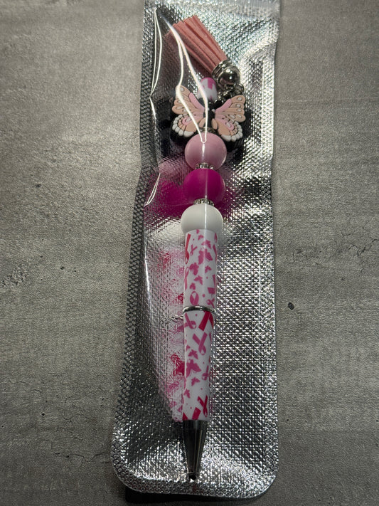 Beaded Butterfly Pen