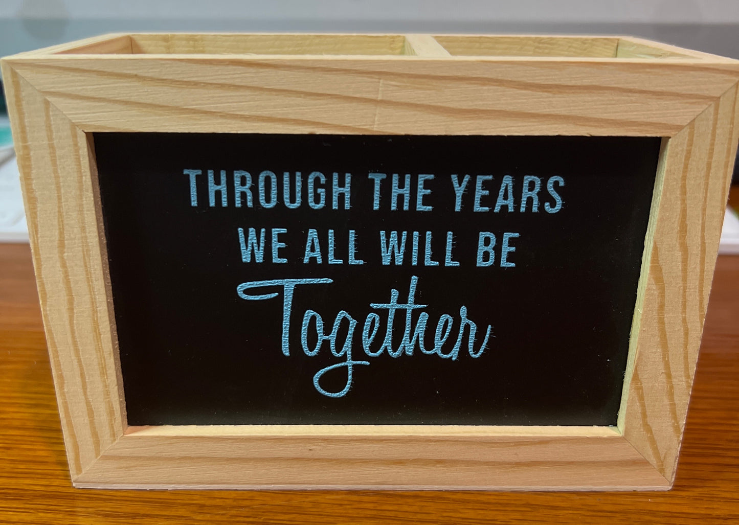 Together Through the Years Desk Caddy