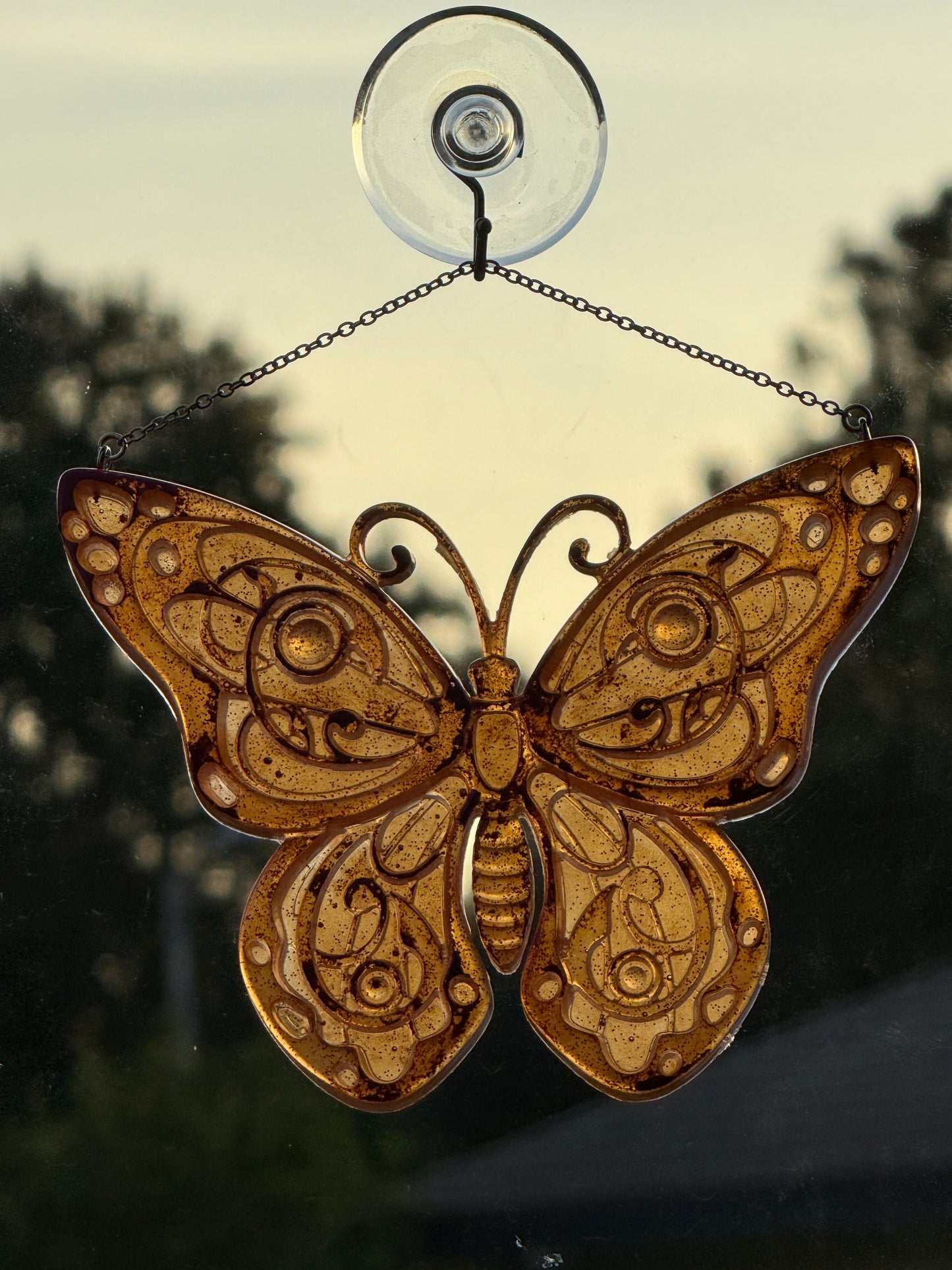Hanging Butterfly Figurine