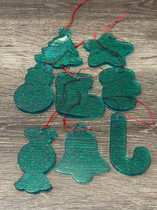 Candy Christmas Ornaments