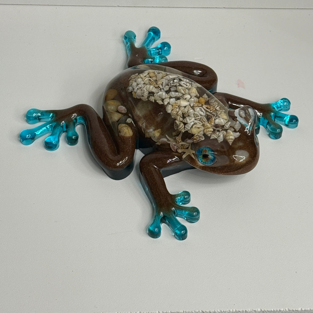 Frog Figurine - Giant - Ocean Theme