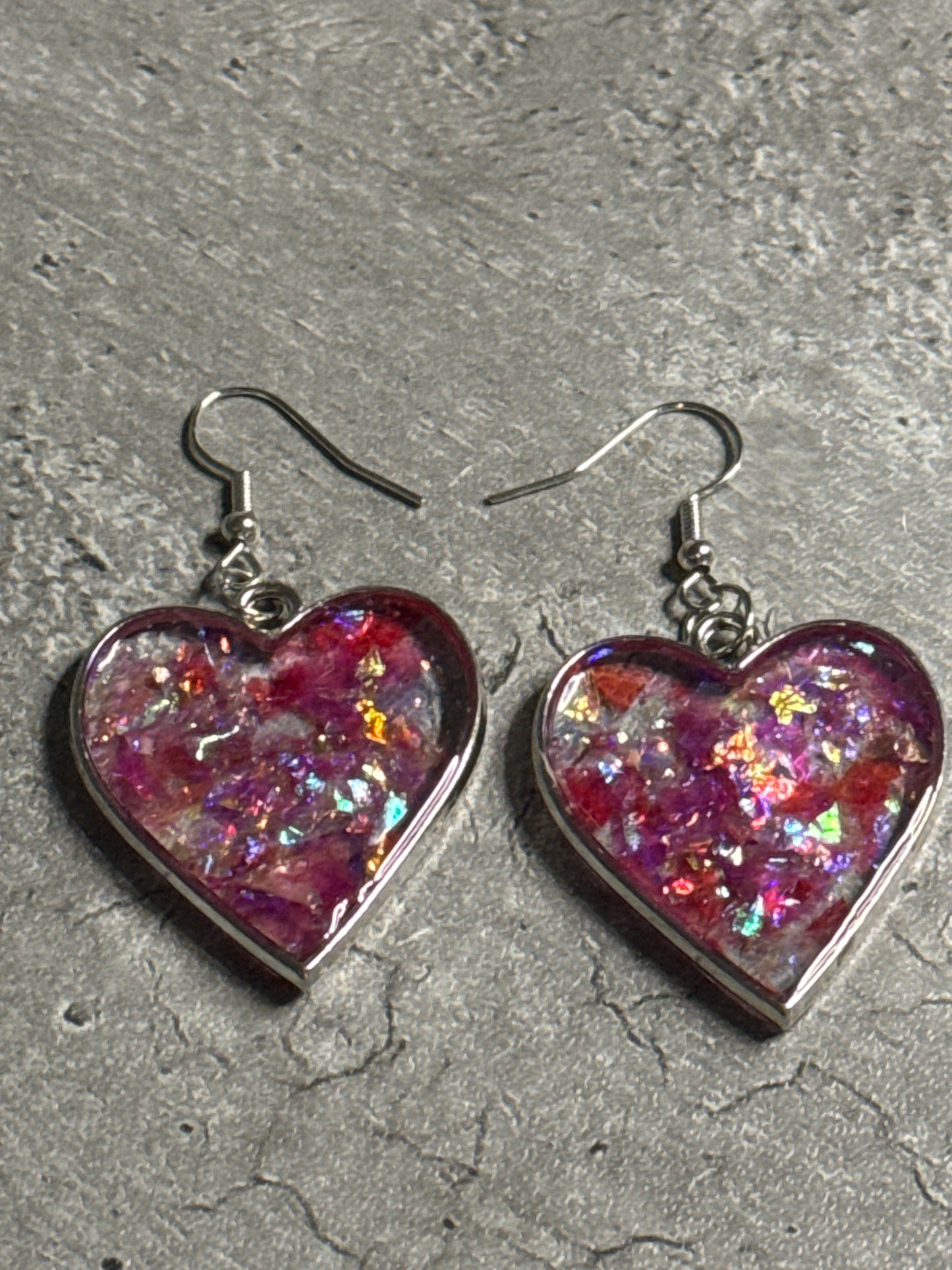 Bezel Earrings - Medium
