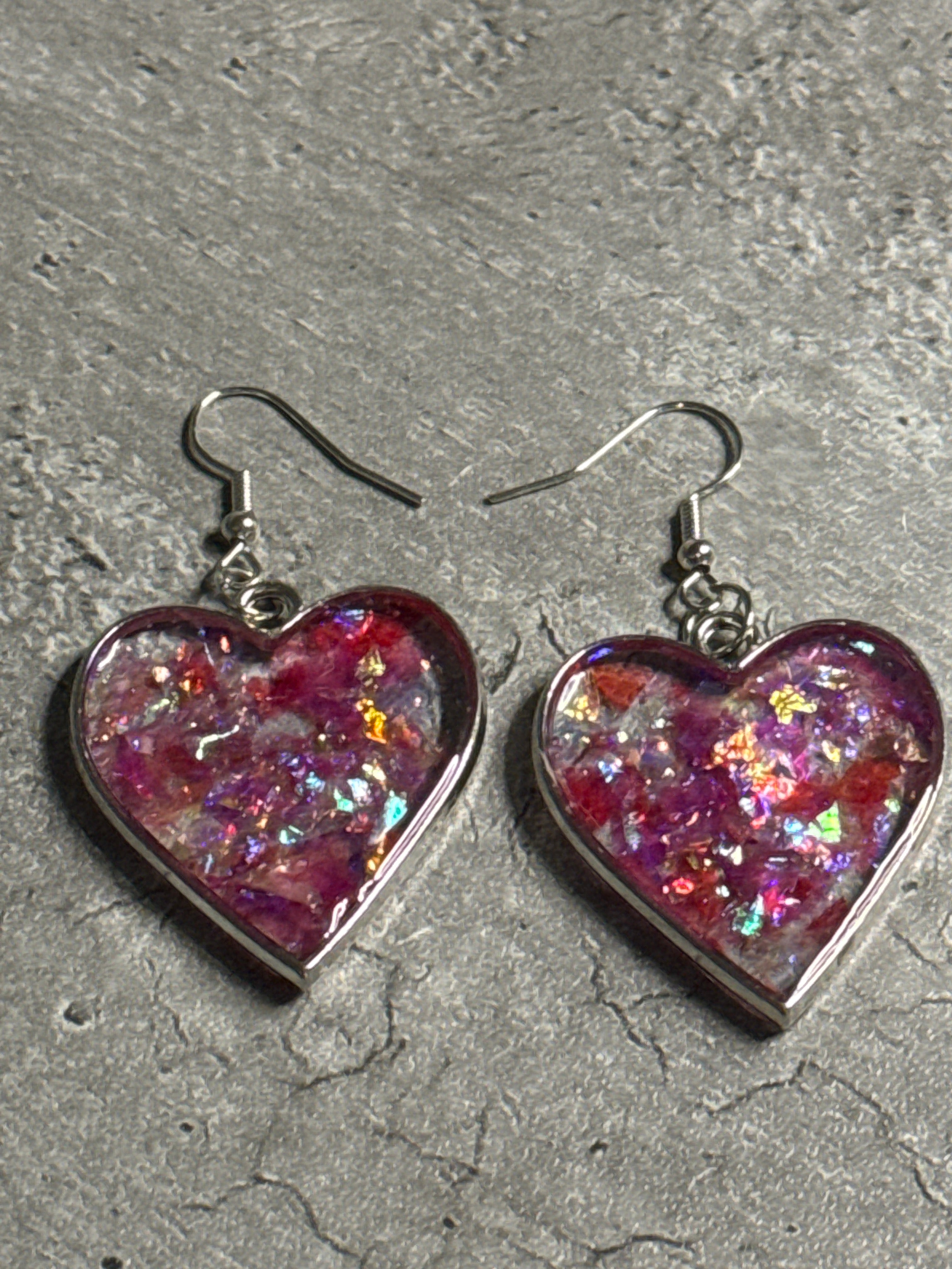 Bezel Earrings - Medium