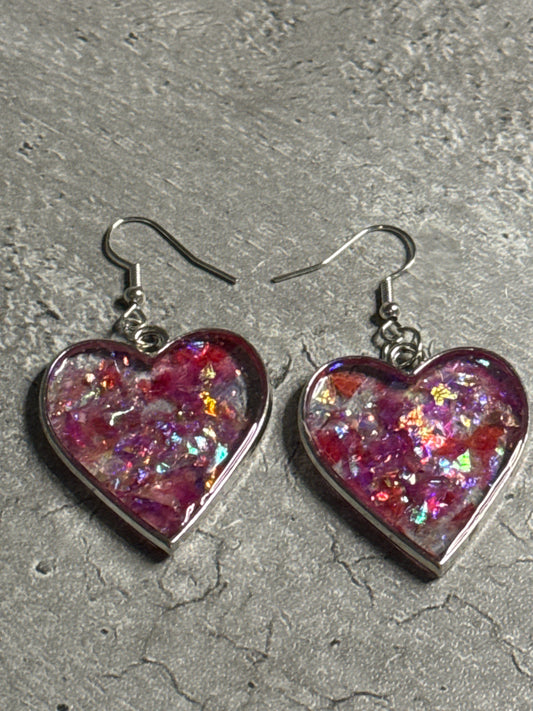 Bezel Earrings - Medium