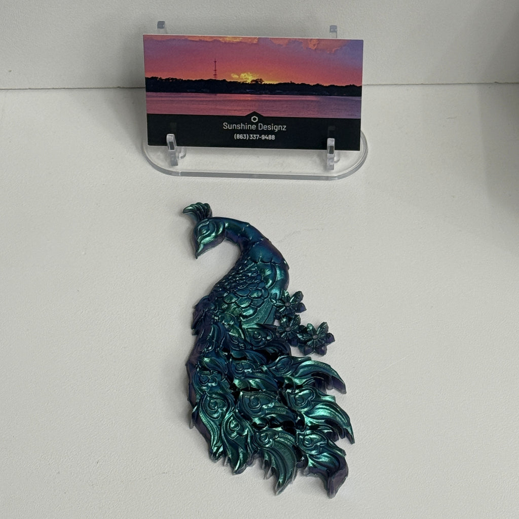Resin Peacock Figurine