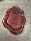 Rose Accented Trinket Tray