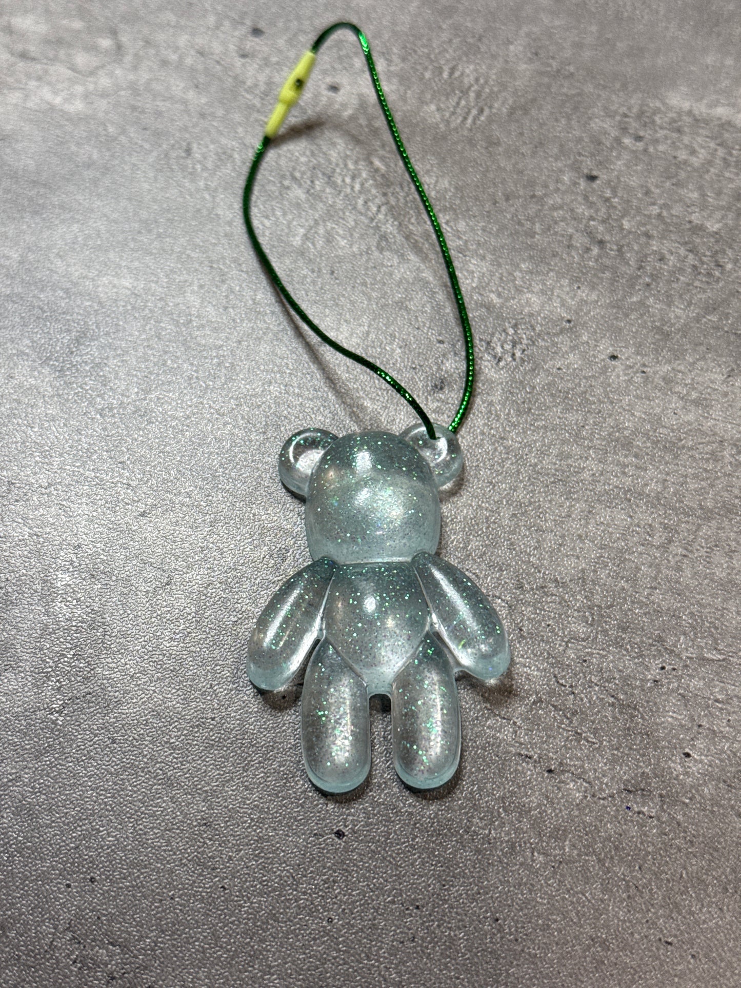 Glitter Bear Christmas Ornament