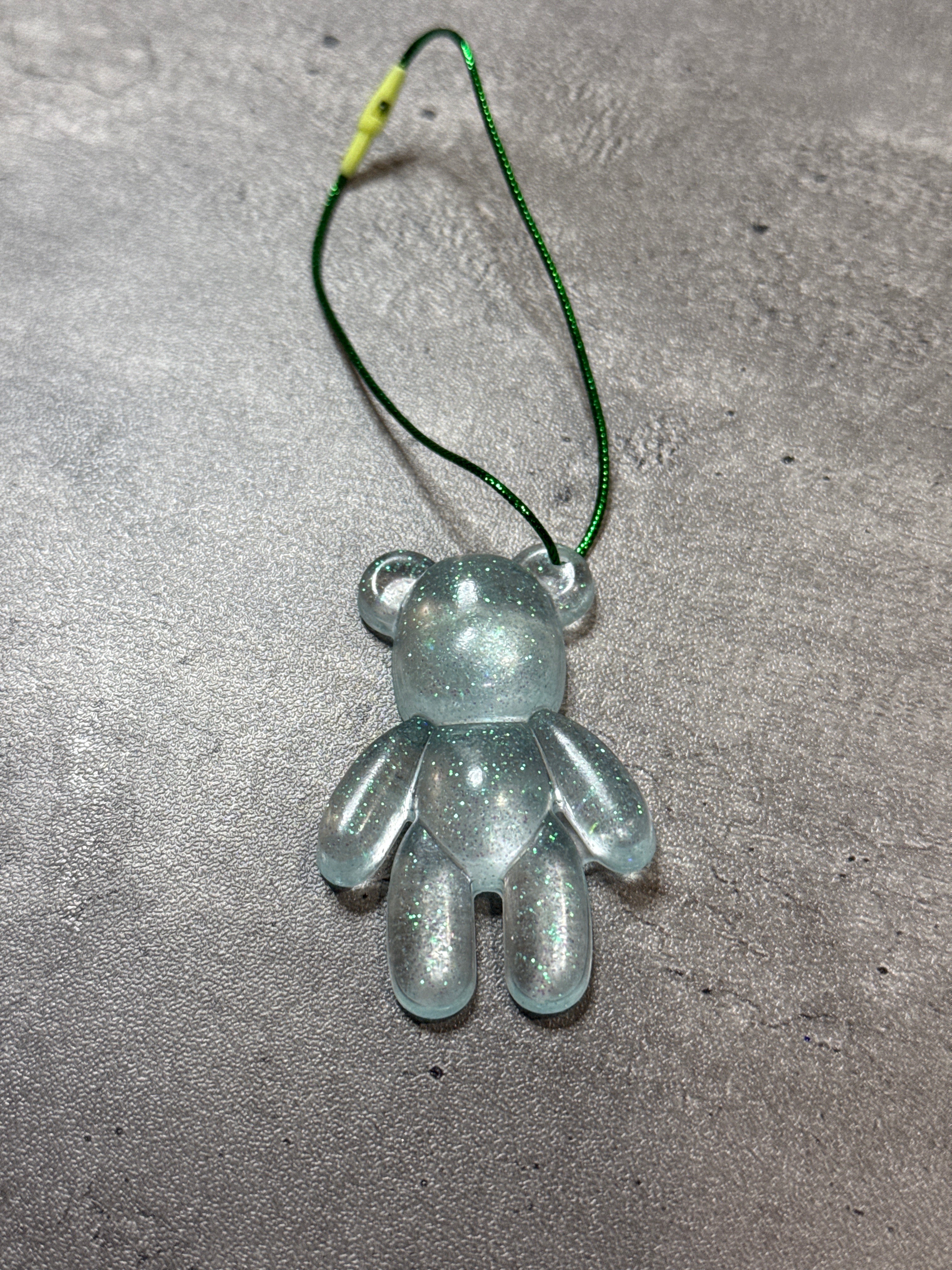 Glitter Bear Christmas Ornament
