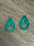 Earring - Hemp Leaf