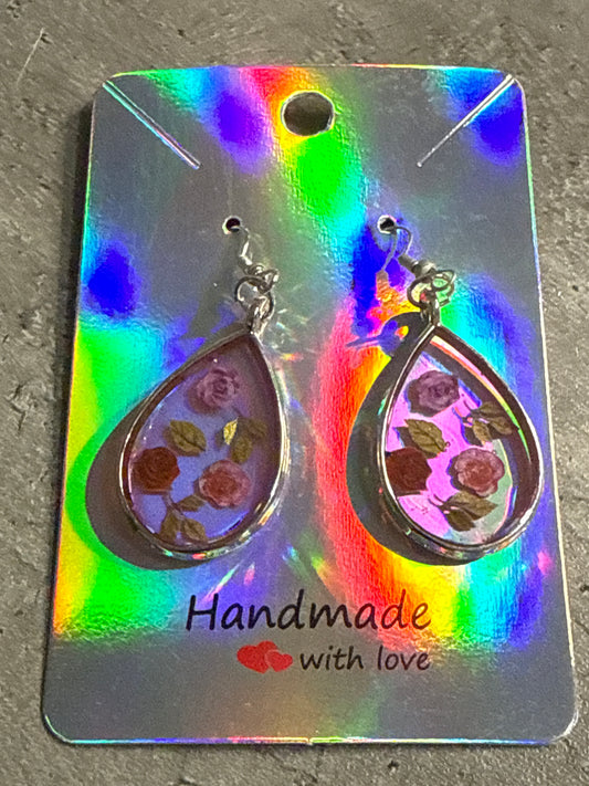 Bezel Earrings