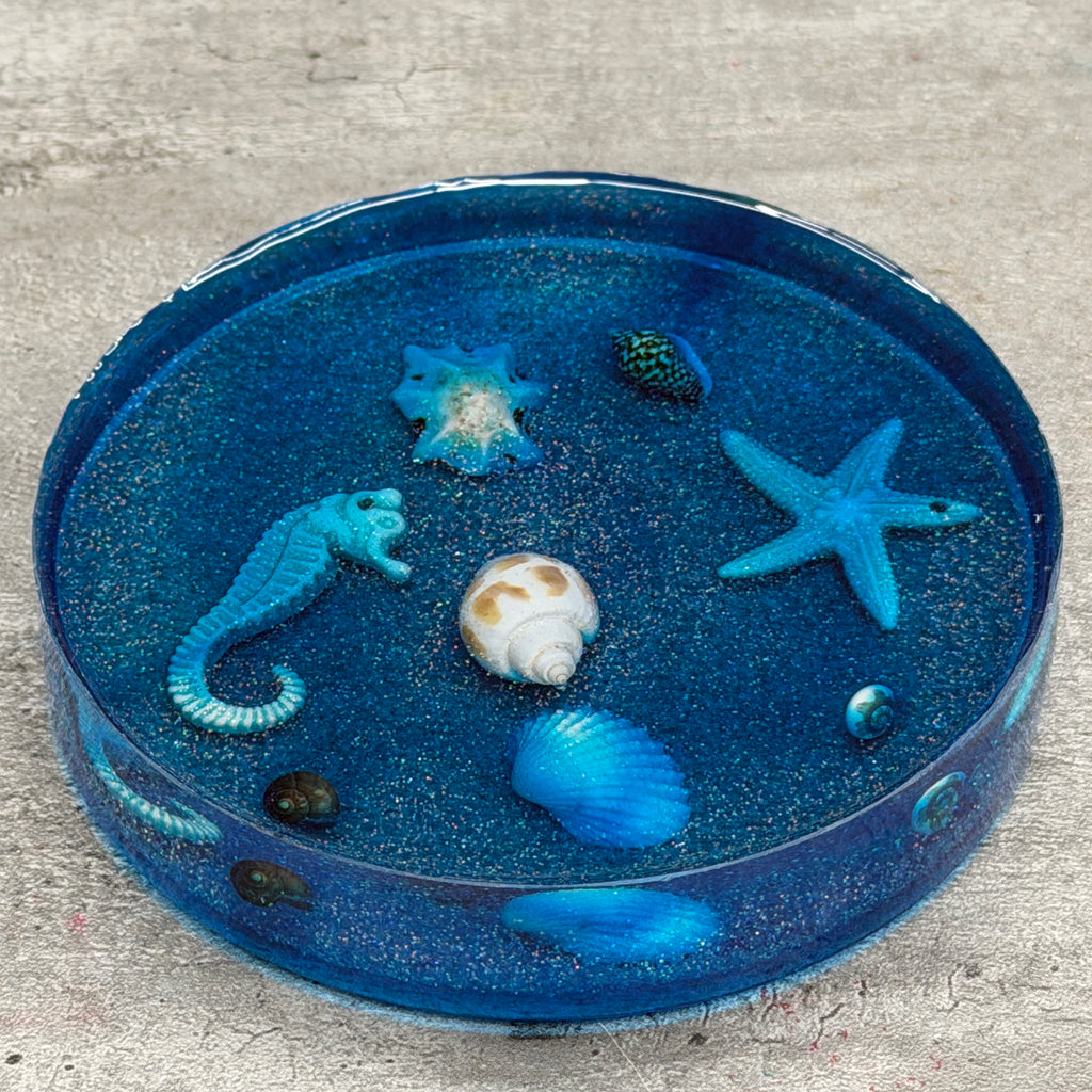 Resin Under the Sea Coaster