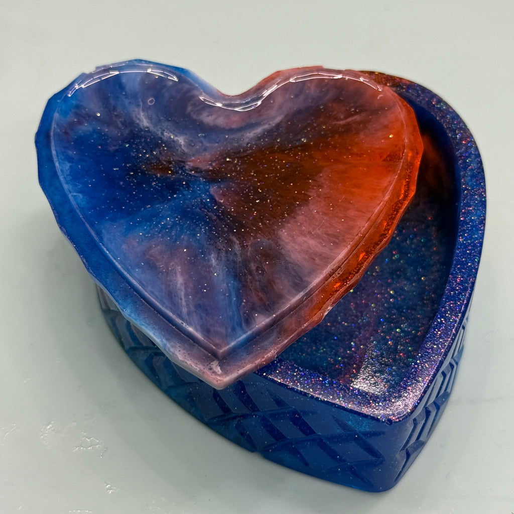 Freedom Heart Trinket Dish with Lid