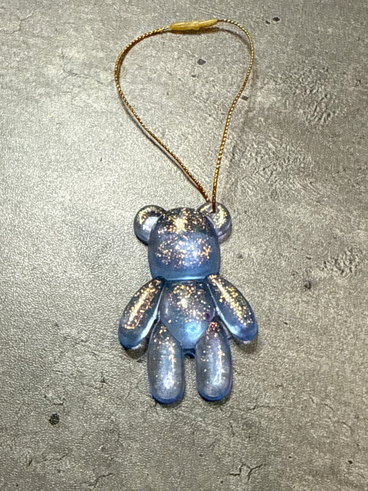 Glitter Bear Christmas Ornament