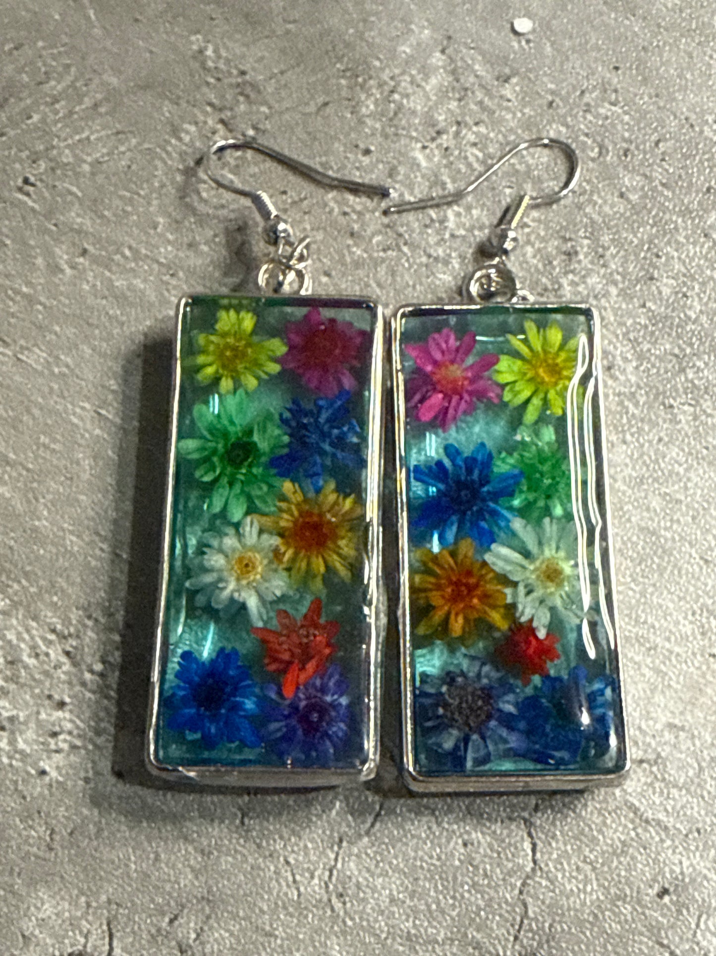 Bezel Earrings - Medium