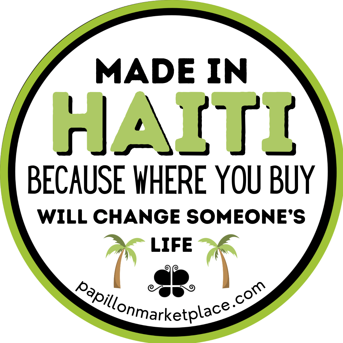 Made in Haiti Sticker