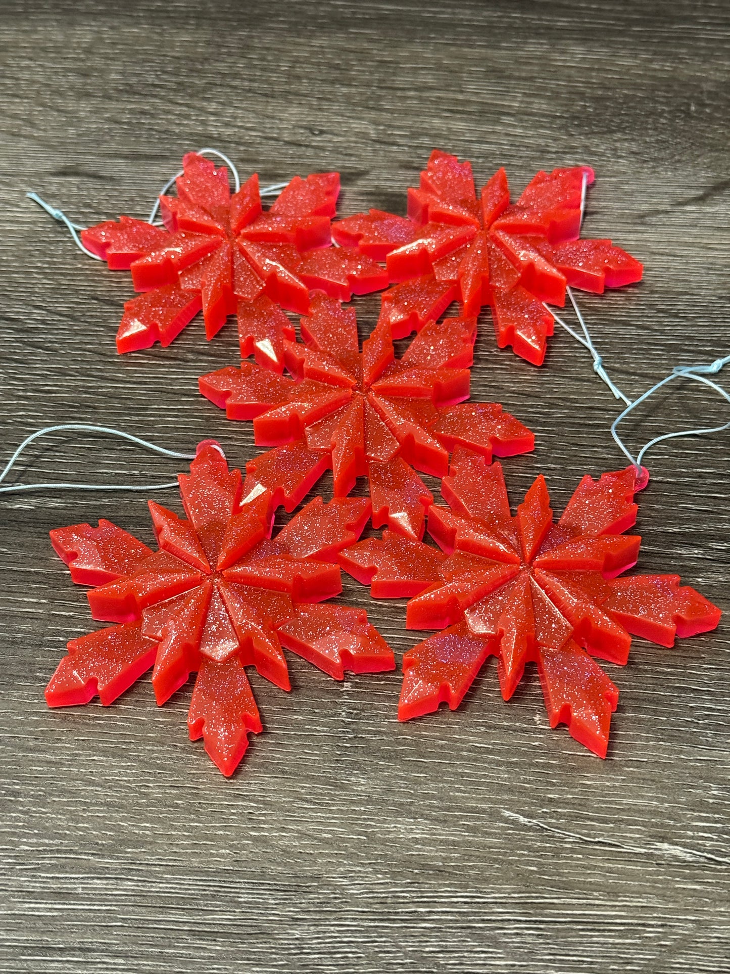 Snowflake Christmas Ornaments - Lg