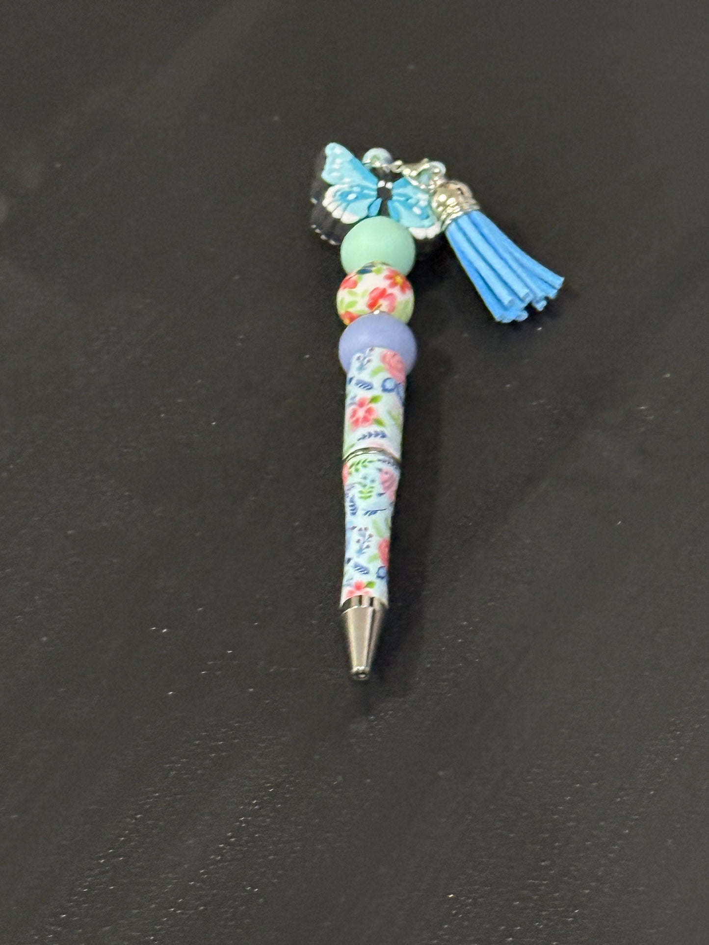 Beaded Butterfly Pen