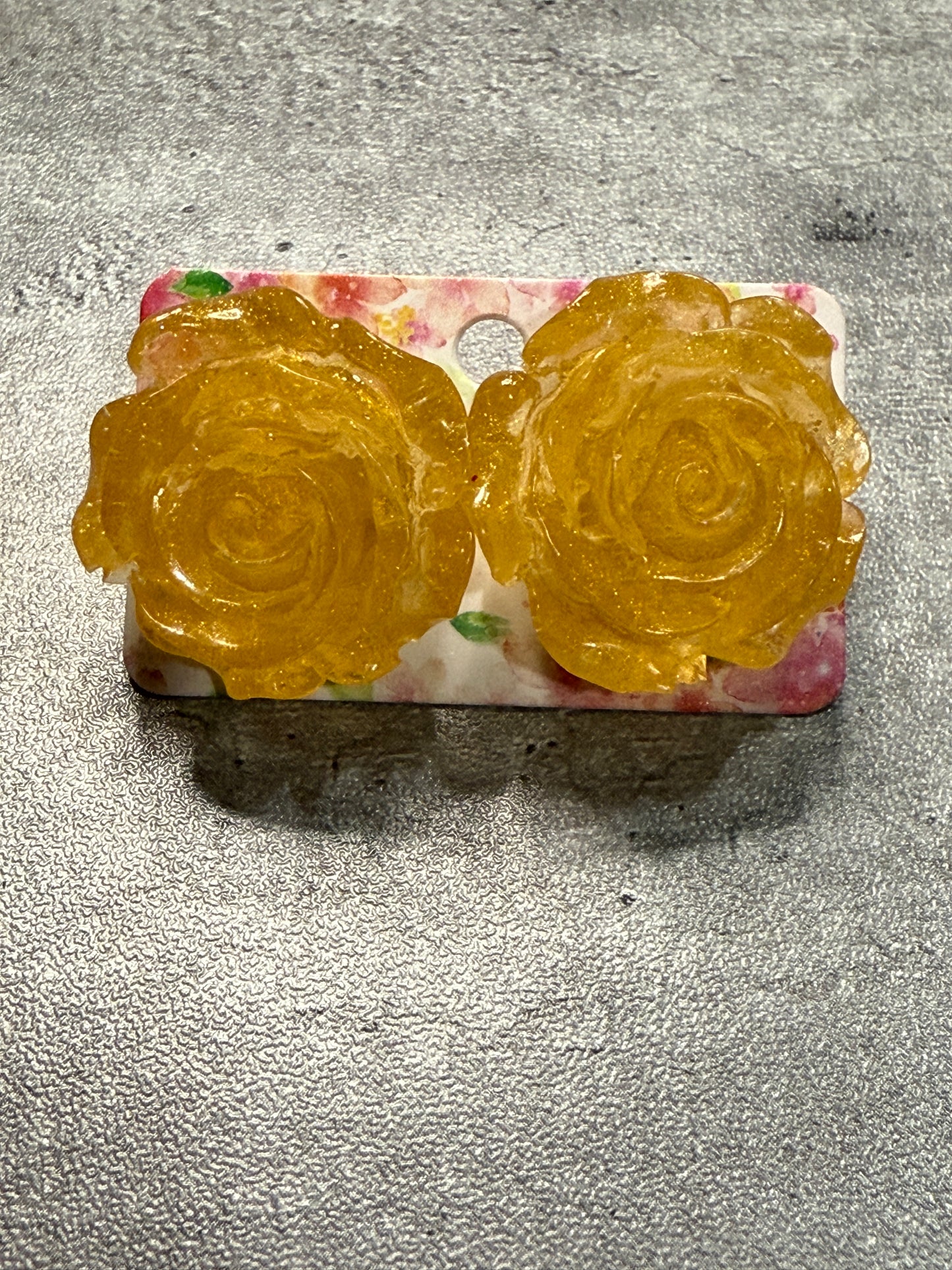 Rose Stud Earrings