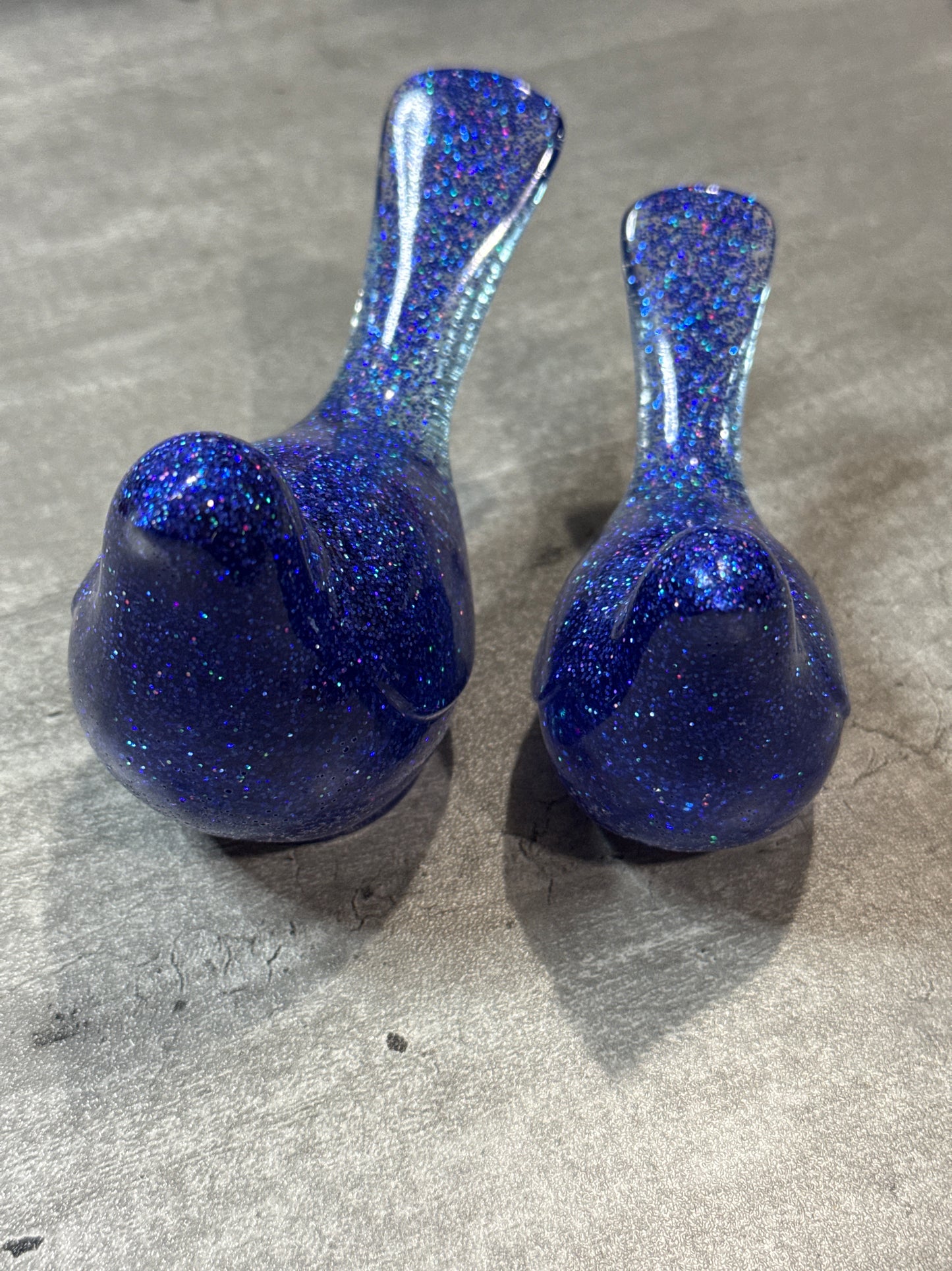 Mama and Baby Bird figurines