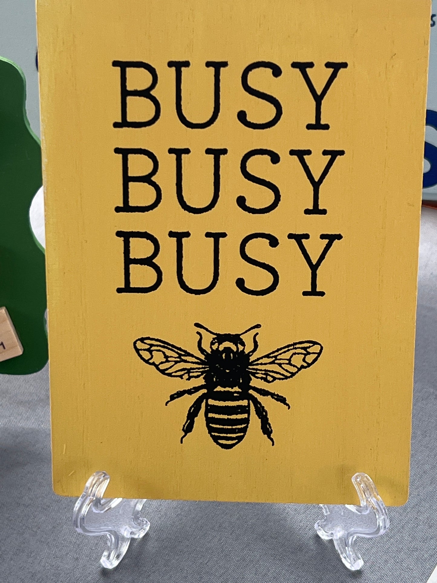 Busy Bee plaque