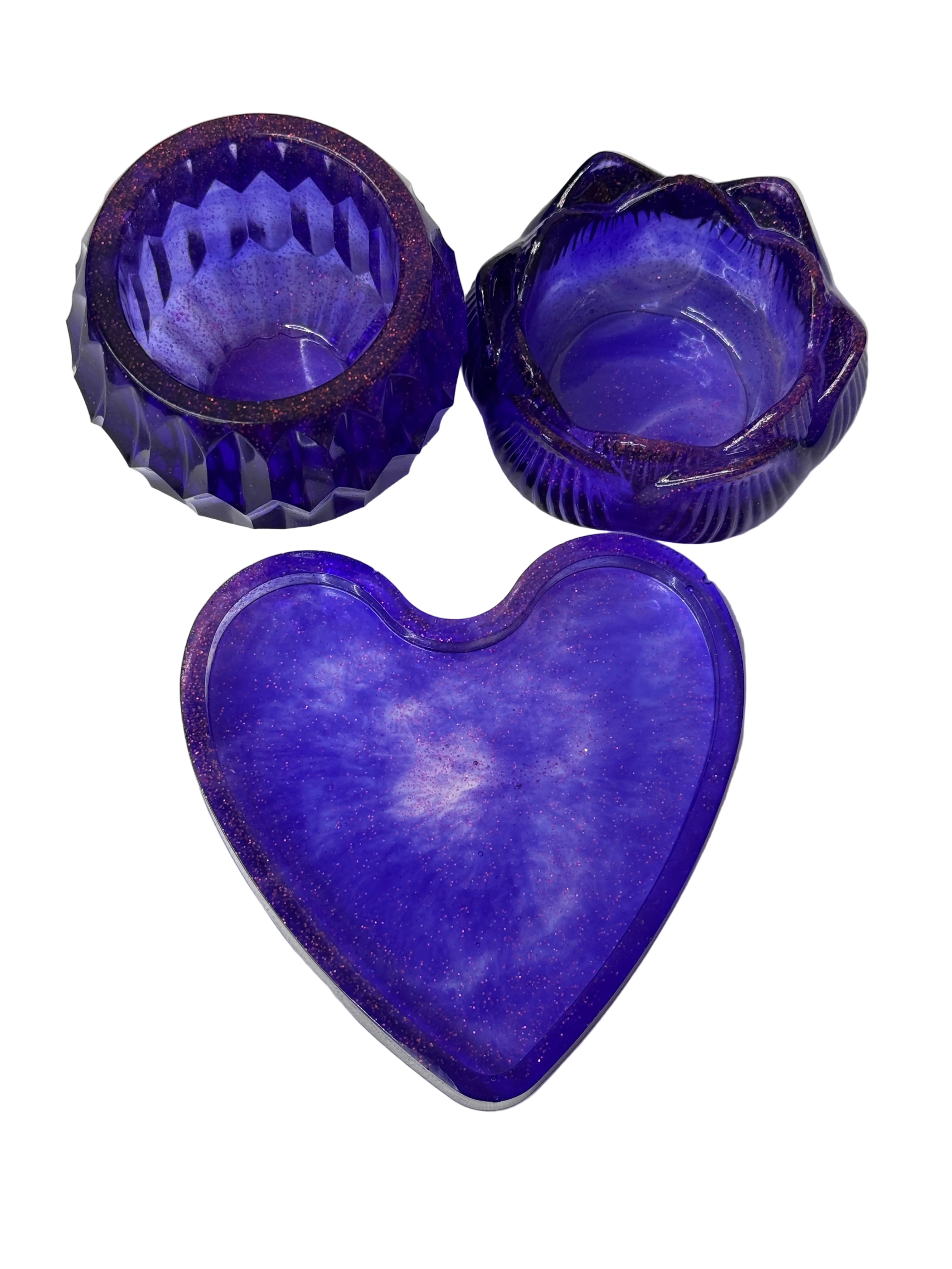 Candle Holders & Heart Dish Valentine’s set